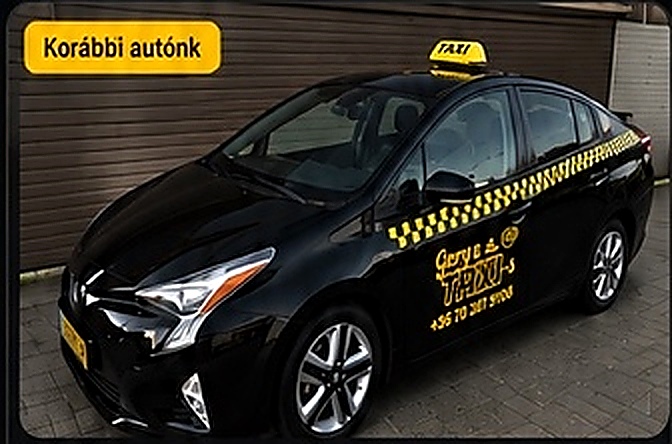 Toyota Prius taxi